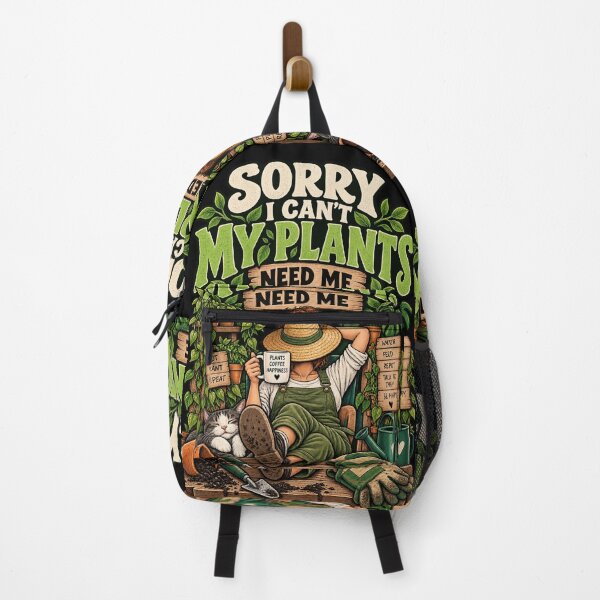 Item preview, Sorry I Can't My Plants Need Me - Funny Plant Lover Gift designed and sold by Ridaelb.