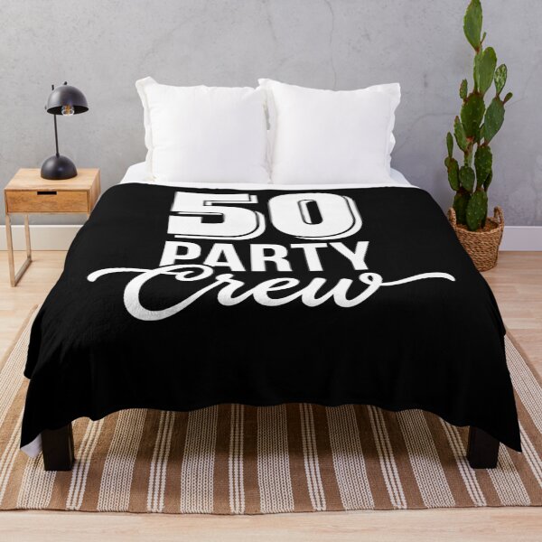Item preview, 50 Years Party Crew for 50 Birthday Party with Friends designed and sold by Trenddesigns24.