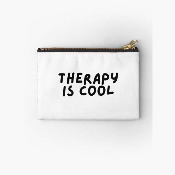 Item preview, Therapy Is Cool | Mental Health designed and sold by The Turquoise Brush.