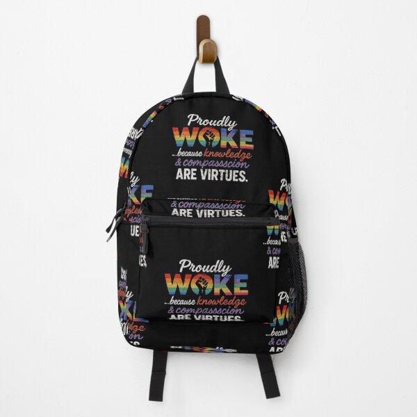 Item preview, Proudly Woke Knowledge And Compassion Vintage Social Awareness Design designed and sold by JapanAnimeSH1.