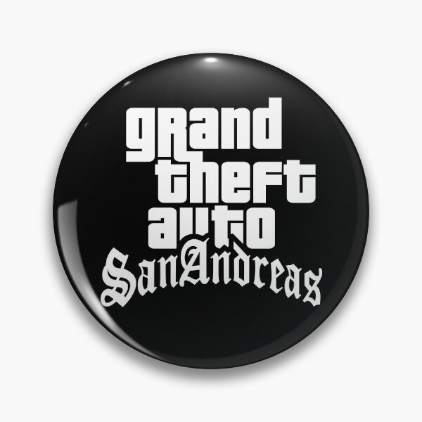 Artikelvorschau, GTA Grand Theft Auto Logo San Andreas SA entworfen und verkauft von BubblePopRed.