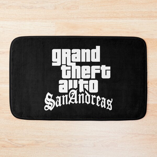 Item preview, GTA Grand Theft Auto Logo San Andreas SA designed and sold by BubblePopRed.