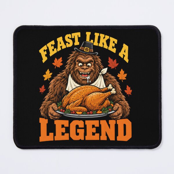 Item preview, Feast Like A Legend Bigfoot Thanksgiving Sasquatch Turkey designed and sold by clothesy7.