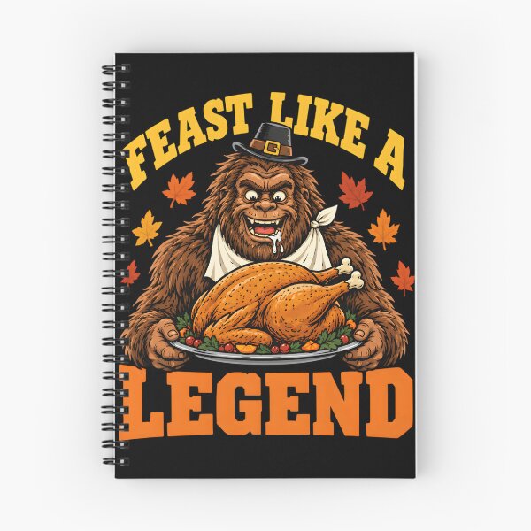 Item preview, Feast Like A Legend Bigfoot Thanksgiving Sasquatch Turkey designed and sold by clothesy7.