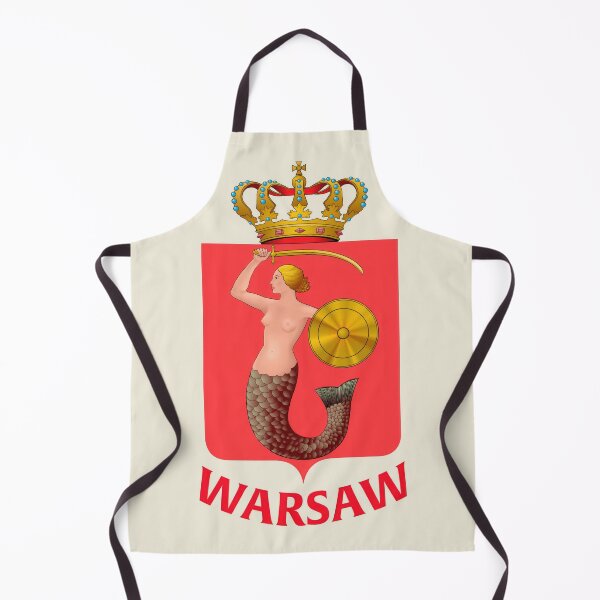 Item preview, Warsaw Coat of Arms Poland Heritage designed and sold by Retr0Tshirts.