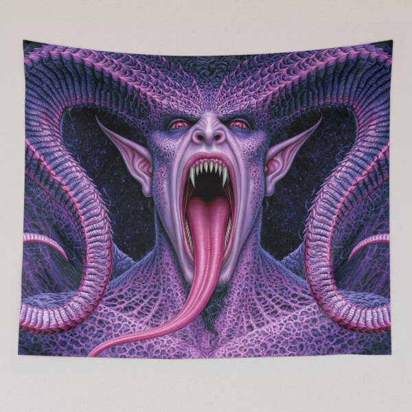 Item preview, Swallow - Space Alien Demon designed and sold by JaimeLikes.