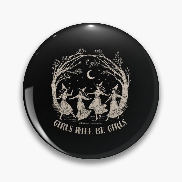 Item preview, Girls Will Be Girls Dancing Witches Moonlit Forest designed and sold by cerima.