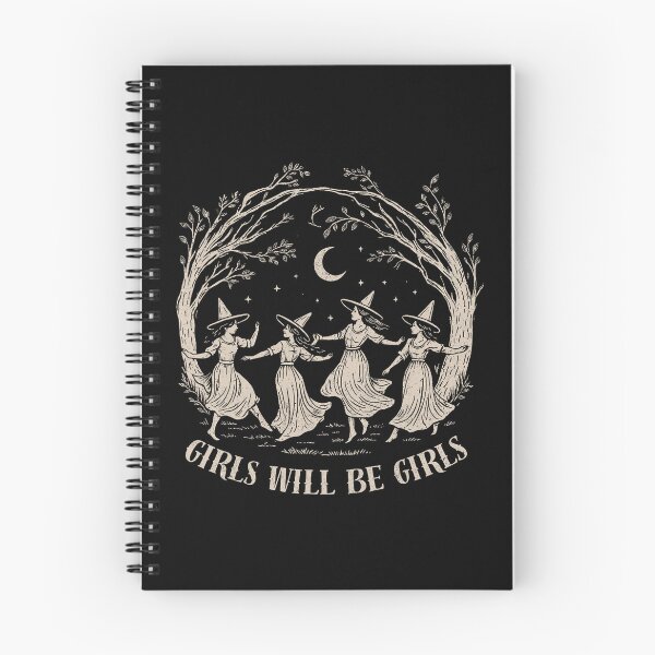 Item preview, Girls Will Be Girls Dancing Witches Moonlit Forest designed and sold by cerima.