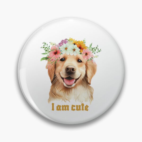 Item preview, Cute golden retriever dog designed and sold by stormk10.