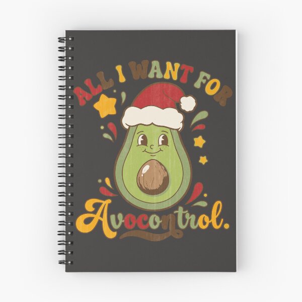 Item preview, All I Want For Christmas Is Avocontrol Christmas Avocado 70s. Dark Color Edition designed and sold by Shyla Marsare.