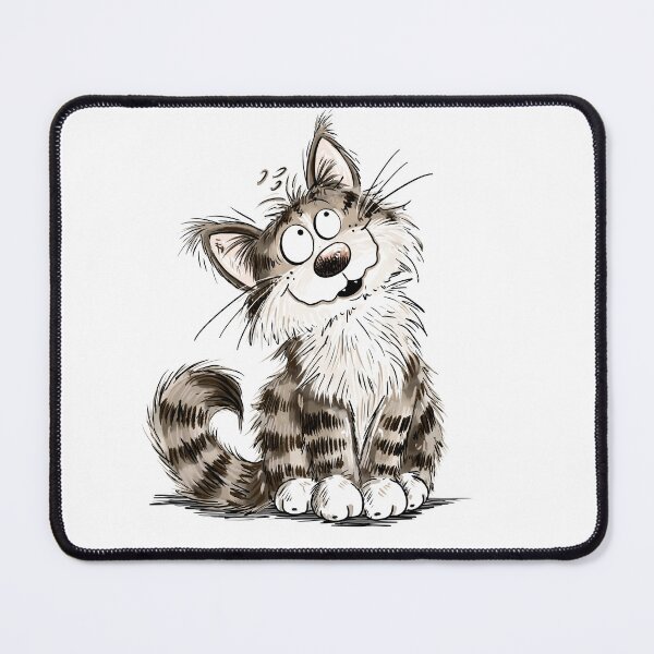Item preview, Funny Maine Coon Cat I Fluffy Cat Cartoon designed and sold by modartis.