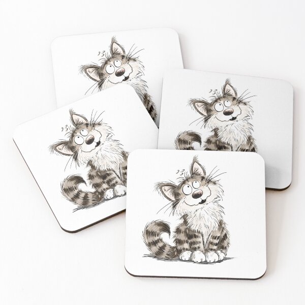 Item preview, Funny Maine Coon Cat I Fluffy Cat Cartoon designed and sold by modartis.