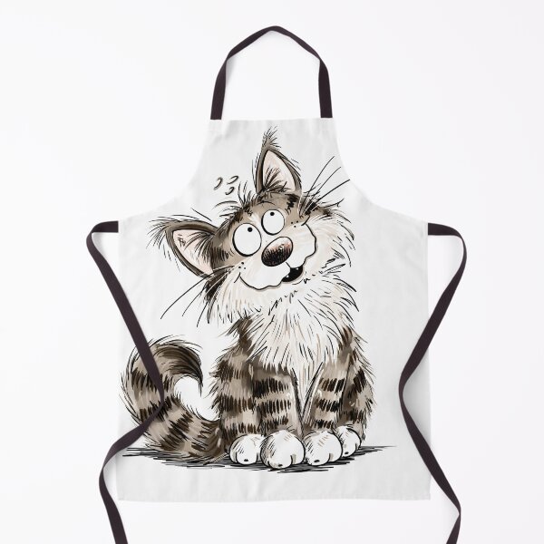 Item preview, Funny Maine Coon Cat I Fluffy Cat Cartoon designed and sold by modartis.