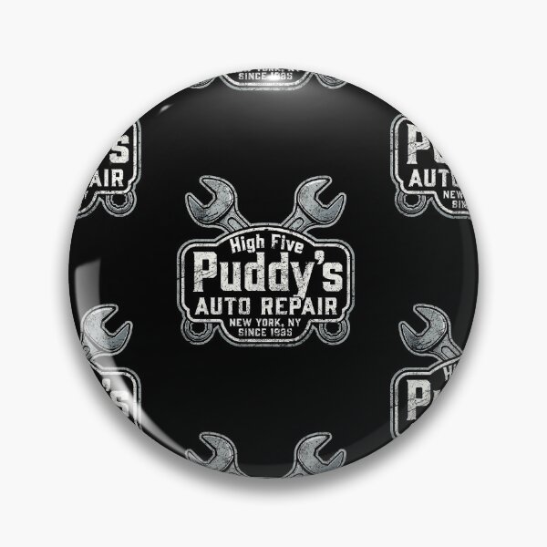 Item preview, Puddy's Auto Repair Vintage Garage New York Mechanic Design designed and sold by JapanAnimeSH1.