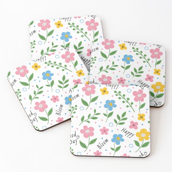 Item preview, Cute Colorful Meadow Flowers Floral Pattern Design designed and sold by DiNata.