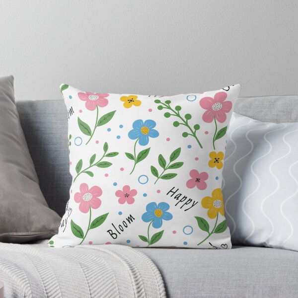 Item preview, Cute Colorful Meadow Flowers Floral Pattern Design designed and sold by DiNata.