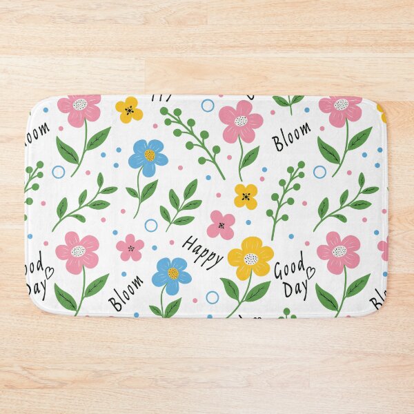 Item preview, Cute Colorful Meadow Flowers Floral Pattern Design designed and sold by DiNata.