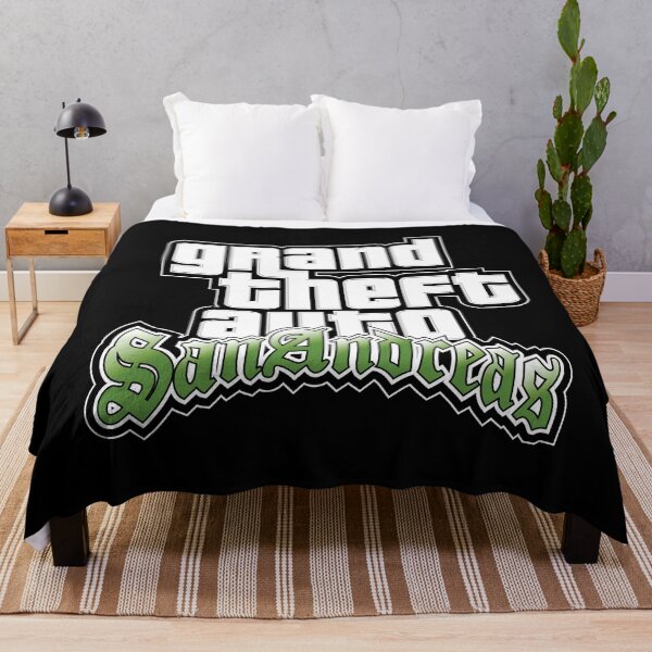 Item preview, GTA Grand Theft Auto Logo San Andreas SA Grove Street designed and sold by BubblePopRed.