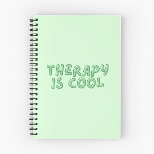 Item preview, Therapy Is Cool | Mental Health designed and sold by The Turquoise Brush.