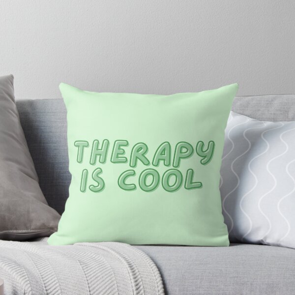 Item preview, Therapy Is Cool | Mental Health designed and sold by The Turquoise Brush.