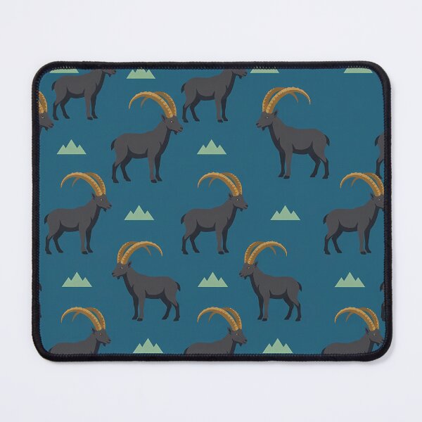 Item preview, Alpine Ibex – Bold Mountain Pattern designed and sold by Helt-enkelt.
