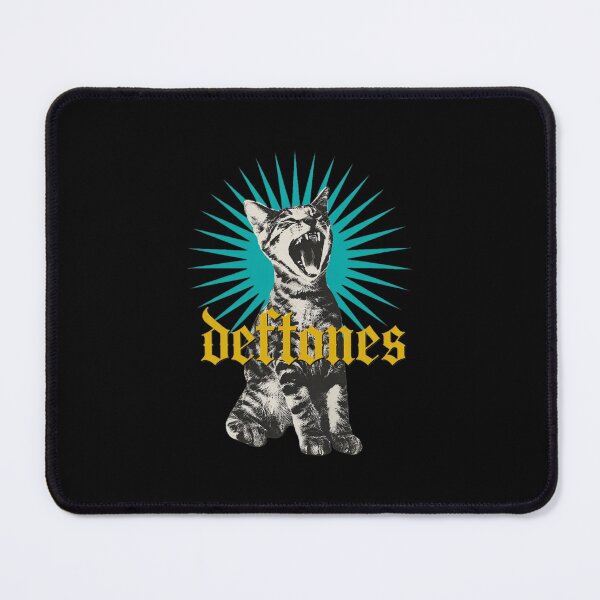 Item preview, Deftoness Yawnings Kittens Teal Sunburst Rock Band designed and sold by EmericHawthorn.