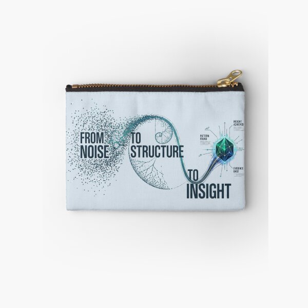 Item preview, Patterns Become Insight Data Science Data Analytics Design designed and sold by Amr Darwish Graphic designer.