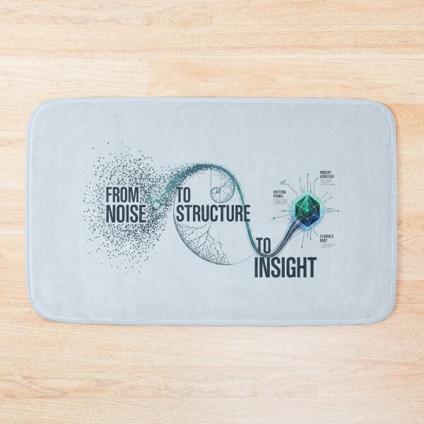 Item preview, Patterns Become Insight Data Science Data Analytics Design designed and sold by Amr Darwish Graphic designer.