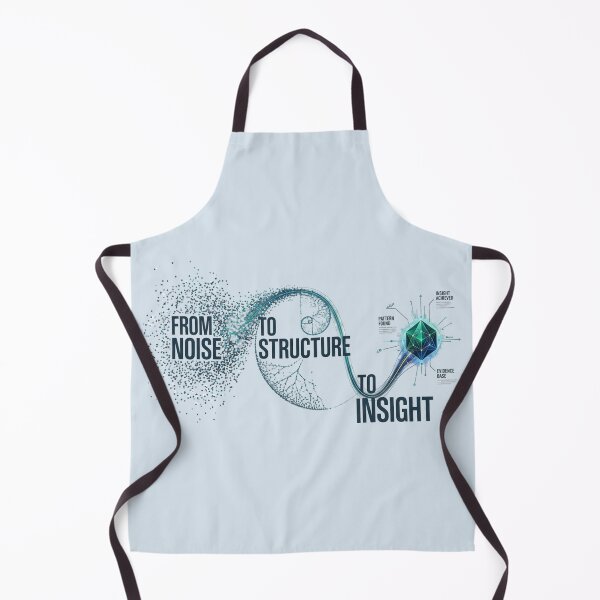 Item preview, Patterns Become Insight Data Science Data Analytics Design designed and sold by Amr Darwish Graphic designer.