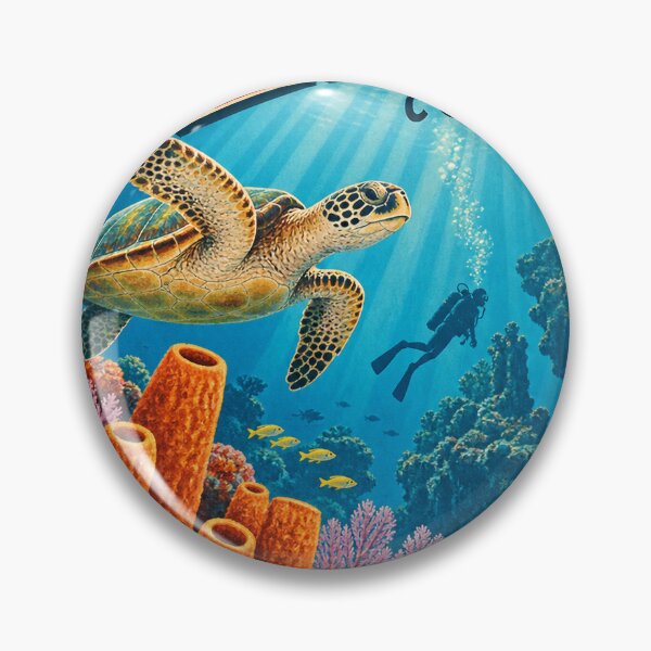 Item preview, Palancar Reef Cozumel designed and sold by Past in Threads.
