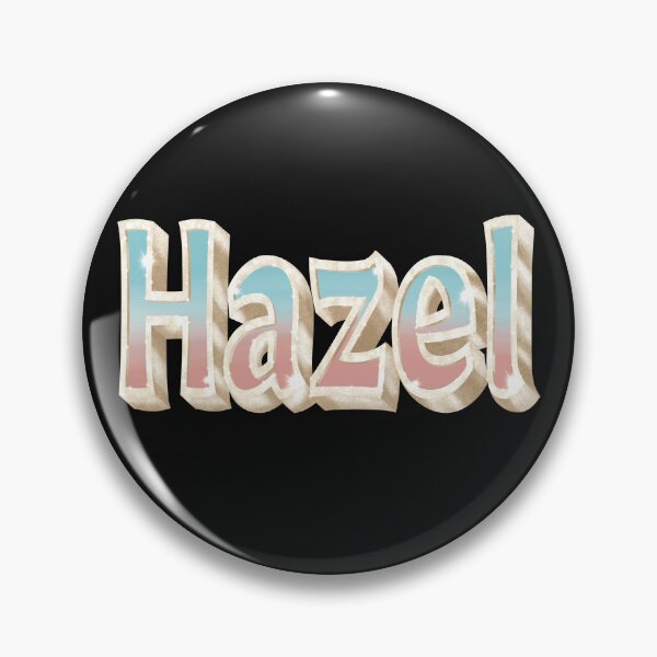 Item preview, Hazel Name in Blue and Coral with a Glam Style designed and sold by AloraDawnEve.
