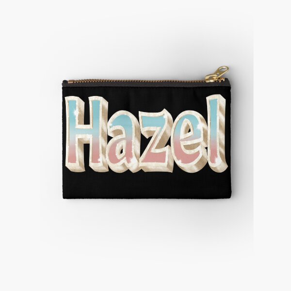 Item preview, Hazel Name in Blue and Coral with a Glam Style designed and sold by AloraDawnEve.