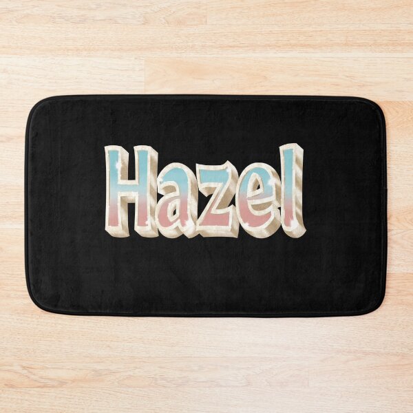 Item preview, Hazel Name in Blue and Coral with a Glam Style designed and sold by AloraDawnEve.