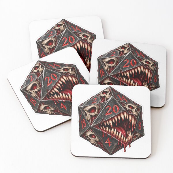 Item preview, Skull Maw Twenty-Sided Die designed and sold by PigeonVerse.