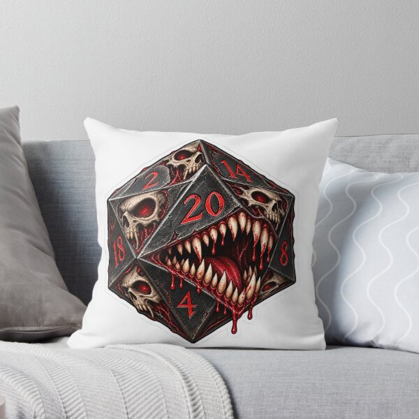 Item preview, Skull Maw Twenty-Sided Die designed and sold by PigeonVerse.