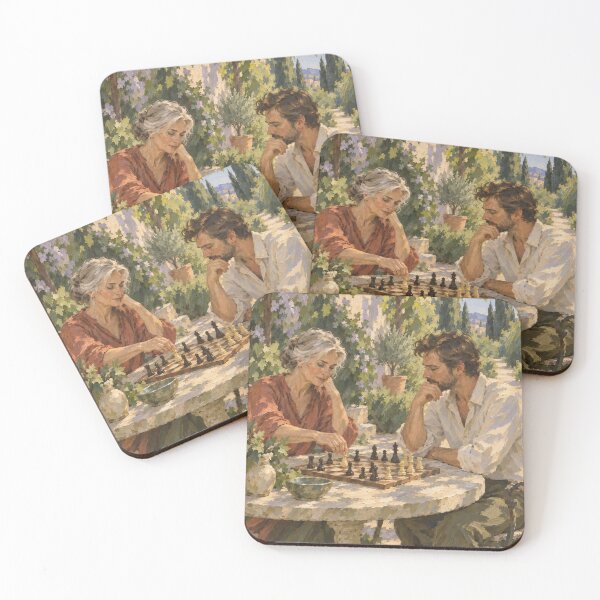 Item preview, Your Move — Garden Chess Painting designed and sold by PopChaosStudio.