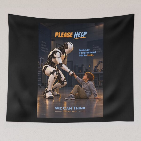 Item preview, I CAN HELP YOU – A.I.- We Can Think - THANK YOU! designed and sold by DBM Photo Art 1.