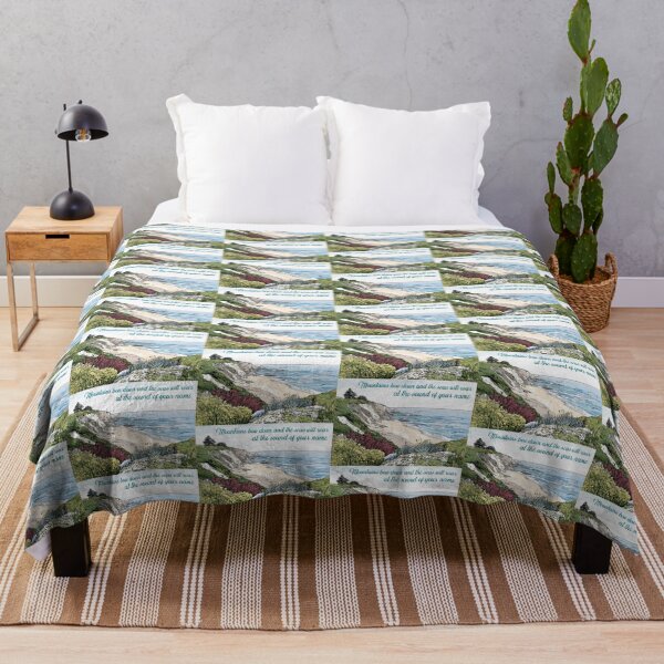 Item preview, Mountains bow down and the seas will roar at the sound of your name Christian seascape Encouraging design Shout to the Lord designed and sold by FTLOG.