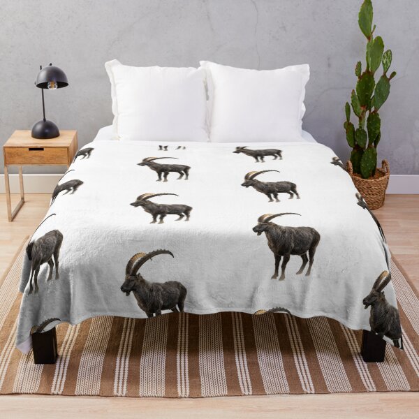 Item preview, Alpine Ibex – Majestic Mountain Portrait designed and sold by Helt-enkelt.