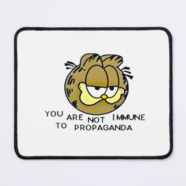 Item preview, Not Immune to Propaganda - Thought Provoking Social Commentary Design designed and sold by yerntass.