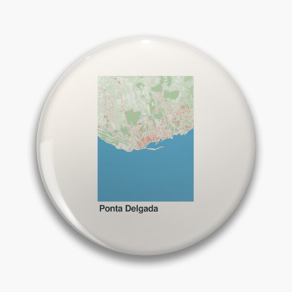 Item preview, Ponta Delgada Minimalistic Map Art designed and sold by MapsNerd.