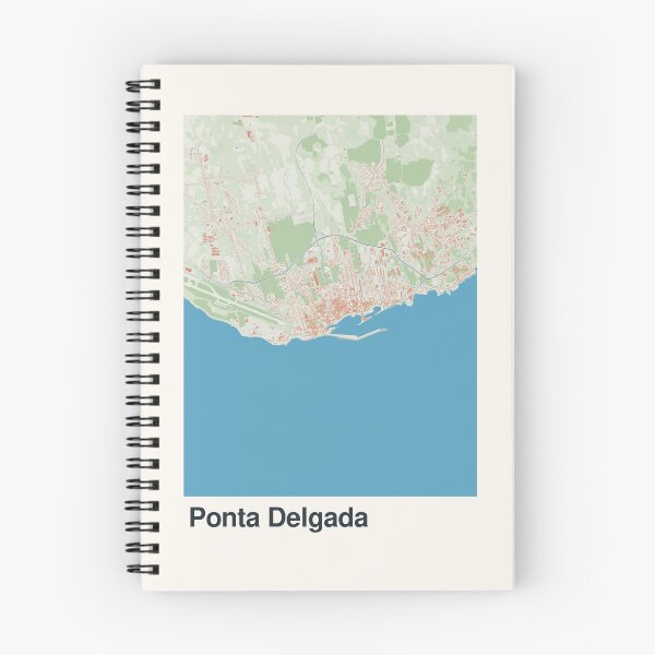 Item preview, Ponta Delgada Minimalistic Map Art designed and sold by MapsNerd.