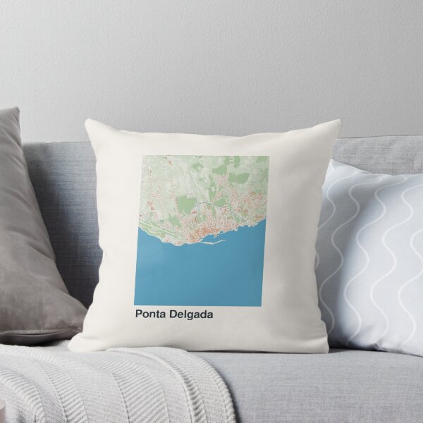 Item preview, Ponta Delgada Minimalistic Map Art designed and sold by MapsNerd.