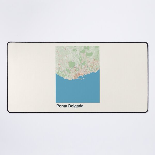 Item preview, Ponta Delgada Minimalistic Map Art designed and sold by MapsNerd.