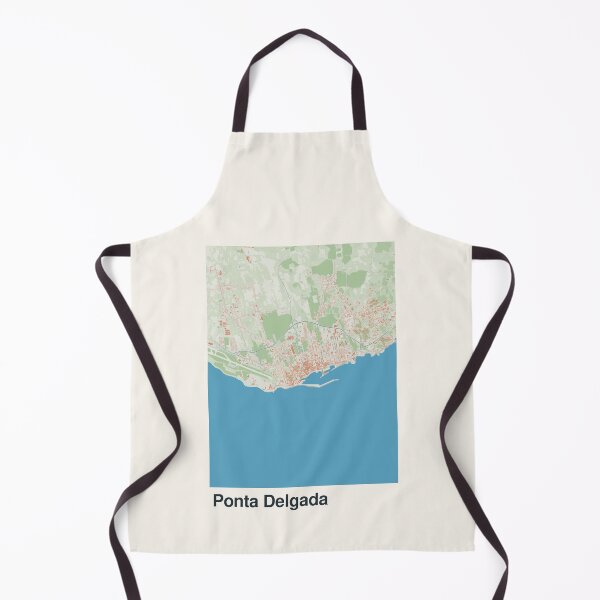 Item preview, Ponta Delgada Minimalistic Map Art designed and sold by MapsNerd.