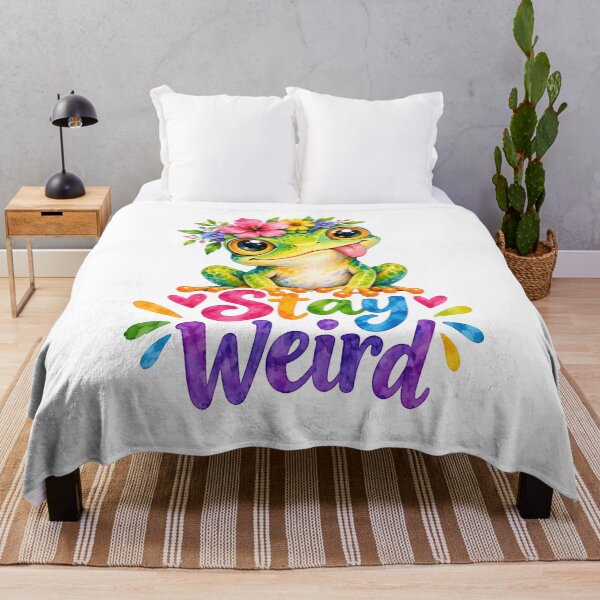 Item preview, Stay weird designed and sold by nimmitrends.