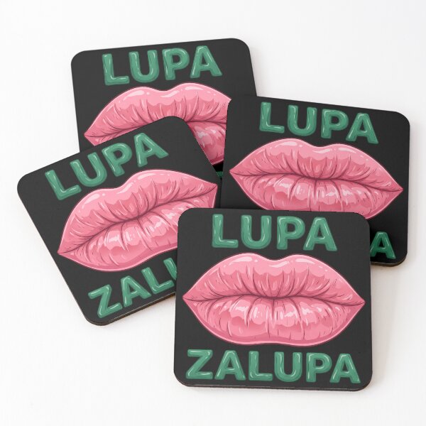 Item preview, Lupa Zalupa Funny Lips Graphic designed and sold by Sekla-Studio.