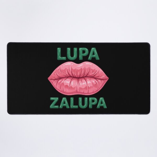 Item preview, Lupa Zalupa Funny Lips Graphic designed and sold by Sekla-Studio.