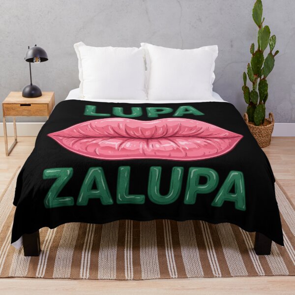 Item preview, Lupa Zalupa Funny Lips Graphic designed and sold by Sekla-Studio.