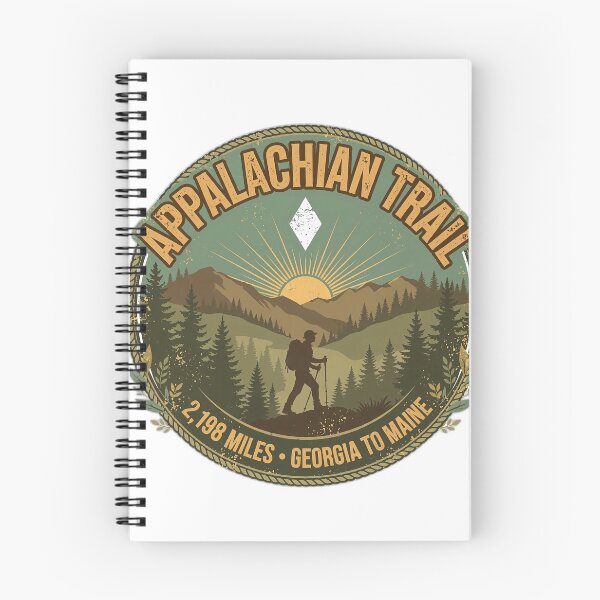 Item preview, Appalachian Trail Shirt - 2198 Miles Georgia to Maine Hiking Tee designed and sold by FitEnvy.